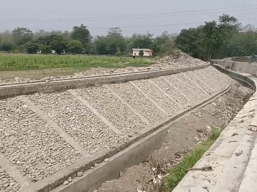 इस नहर के जरिए हरिपुरा जलाशय तक पानी पहुंचाया जाएगा.