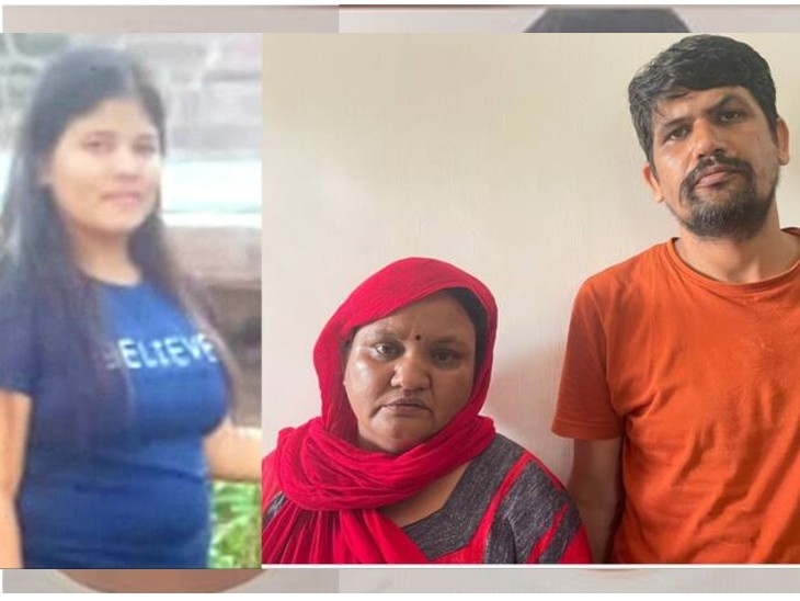 टी शर्ट में मुस्कान और दो अन्य आरोपी संगीता और विकास मान। (फाइल फोटो) - Dainik Bhaskar