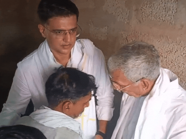 सचिन पायलट ने प्रदीप के पिता से की बात