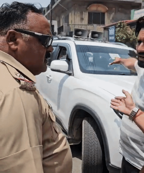 जब अधिकारियों ने मंत्री के बेटे से पूछा कि उन्होंने हूटर क्यों लगाया है, तो मंत्री के बेटे ने कहा- ट्रैफिक से बचने के लिए मैंने हूटर लगाया है.