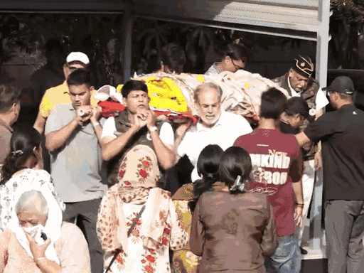 ट्विशा का अंतिम संस्कार भोपाल में किया गया।