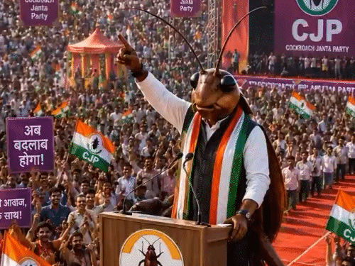 कॉकरोच जनता पार्टी के खिलाफ सुप्रीम कोर्ट में याचिका:  कोर्ट ने वकील से कहा- इतना भावुक न हों, देखते हैं क्या होगा