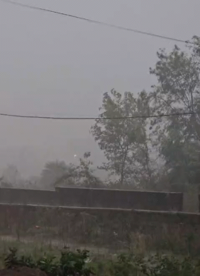 सोमवार को कोल्हान के इलाके में हल्की बारिश हुई। हवा भी चला है।