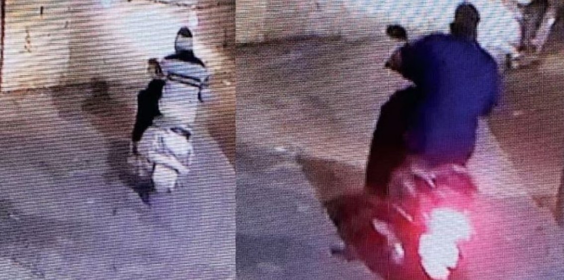 सीसीटीवी फुटेज में स्कूटी लेकर हमलावर भागते दिखे थे।