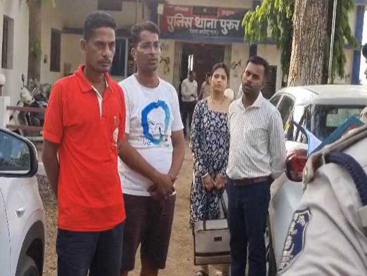 पुलिस व्यापारी से पूछताछ कर रही है।