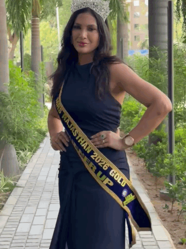 सेकंड रनर-अप रहीं अदिति चौधरी ने कहा- हेल्थ प्रॉब्लम के बाद भी कॉन्फिडेंस के कारण यह टाइटल जीता।