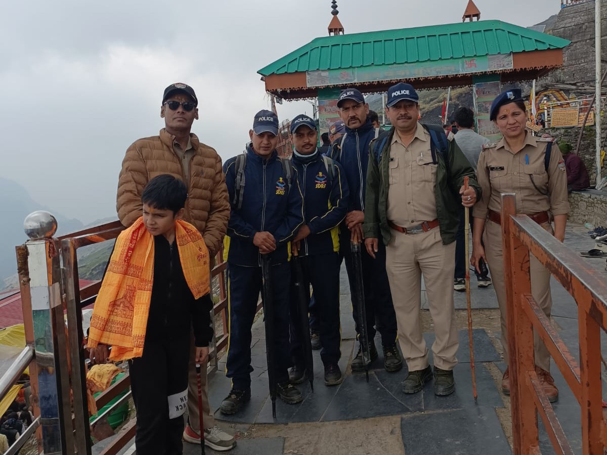 ADGP Reviews Tungnath Yatra Security | Chapta Inspection, Essential ...