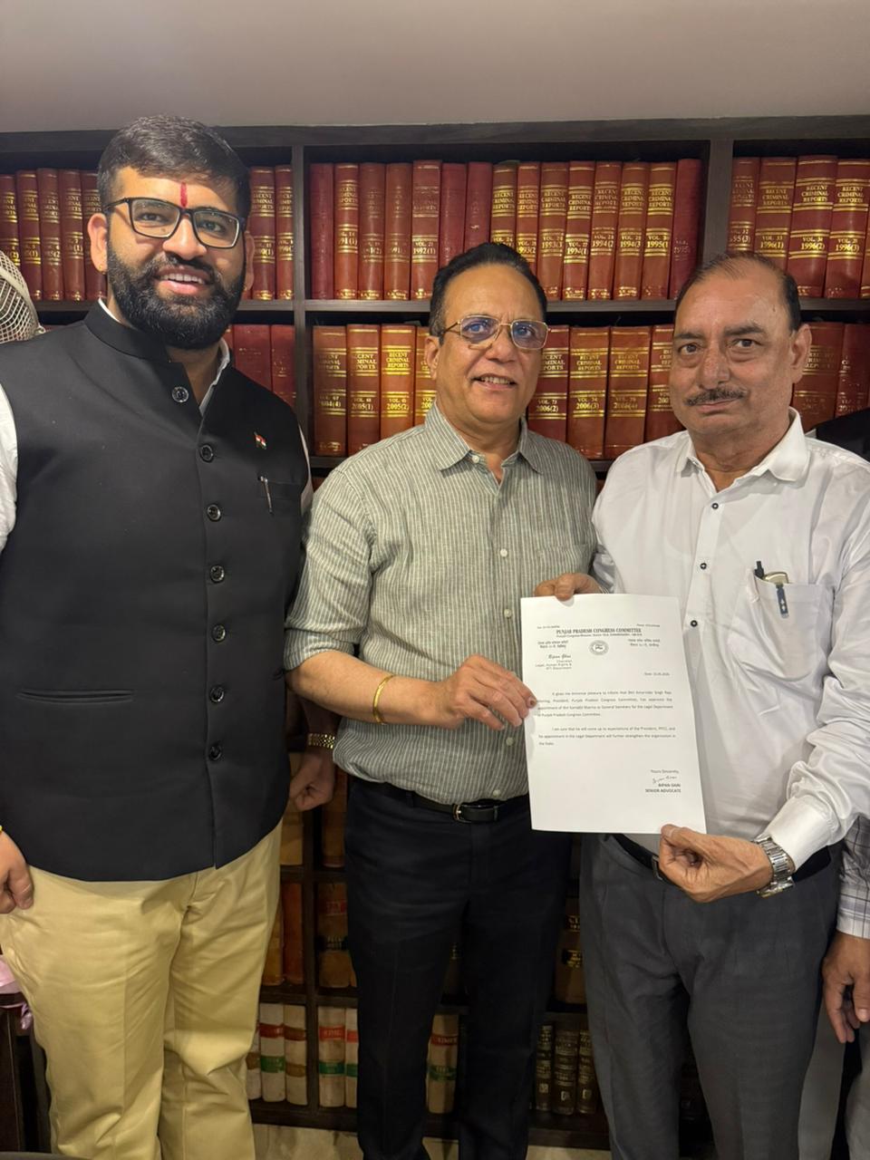 Photo inspiration: Picture Idea: Advocate Kamaljeet Sharma Appointed General Secretary Of Congress Legal
