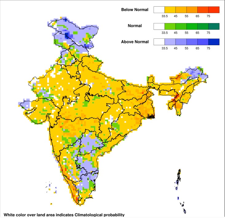 इस साल जून में मानसून की स्थिति सामान्य रहेगी. औसत से कम बारिश होने की संभावना है.