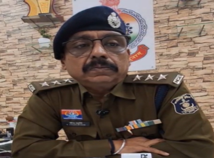 डीएसपी वीरेंद्र चतुर्वेदी।