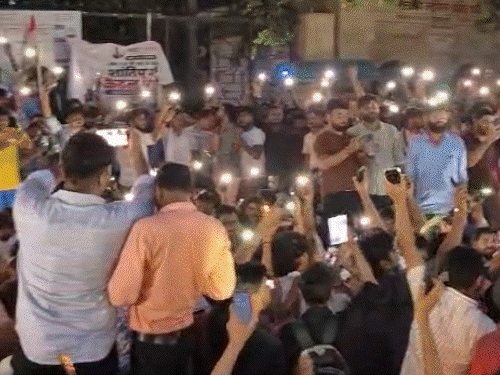 Prayagraj Paper Leak Protest | Candle March By Students Against System