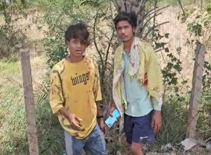 हादसे में दीपक नारंग और भोला कोसरे घायल हुए।
