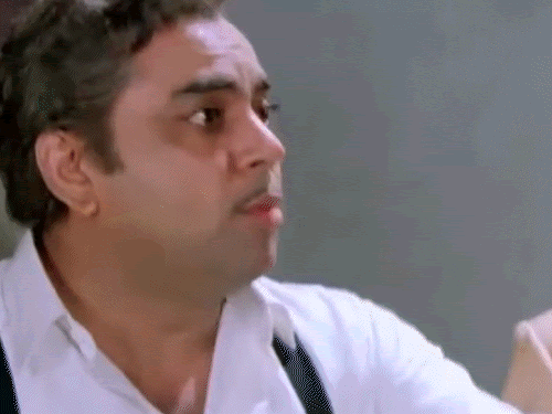 ‘अंदाज अपना अपना’ में परेश रावल।