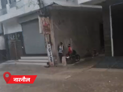 शुक्रवार शाम प्रदेश के कई जिलों में जमकर बारिश हुई। - Dainik Bhaskar