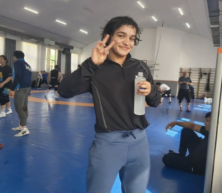 मीनाक्षी गोयत खुद को WWE स्टार जॉन सीना की फैन बताती हैं।-फाइल फोटो