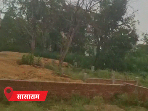 बिहार के सासाराम में तेज बारिश हुई।