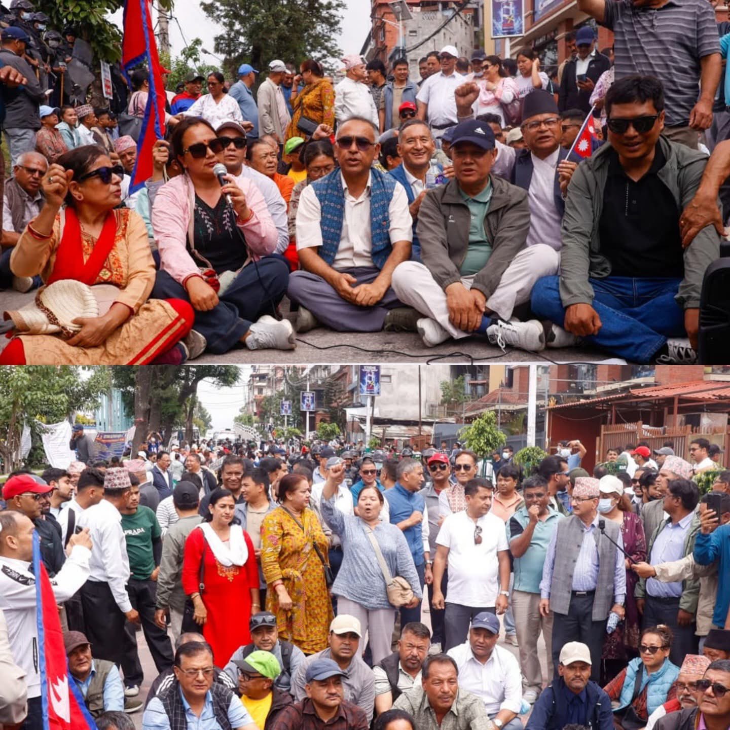 नेपाल के विपक्षी दल नेपाल कम्युनिस्ट पार्टी (UML) ने बालेन शाह के बयान के खिलाफ प्रोटेस्ट किया। 275 सीटों वाले सदन में पार्टी के पास 25 सीटें हैं।