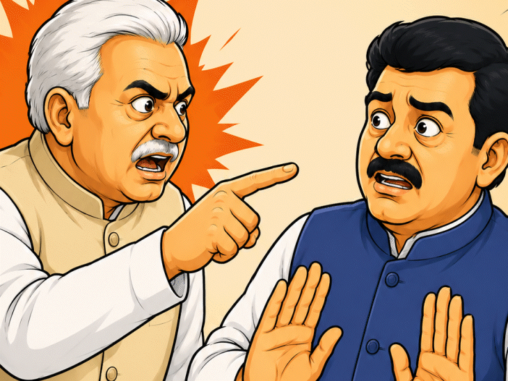 भाजपा के विधायक ने सिंधिया समर्थक एक मंत्री पर निशाना साधा है।