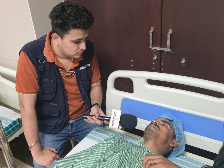 पूर्व नक्सली डिविजनल कमेटी मेंबर (DVCM) शंकर मुचाकी ने दैनिक भास्कर से बातचीत की।