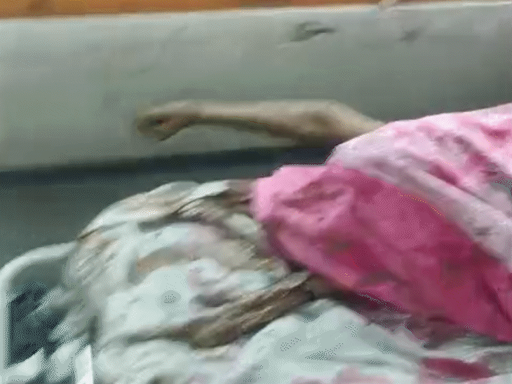 शव को पीएम के लिए भेजा गया।