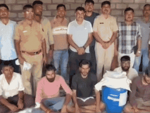 Bijoliya MD Drug Factory Raid | Accused Point Out Site; Revenue Dept ...