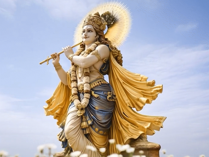 इस तरह भगवान श्री कृष्ण की सबसे ऊंची मूर्ति स्थापित की जाएगी.