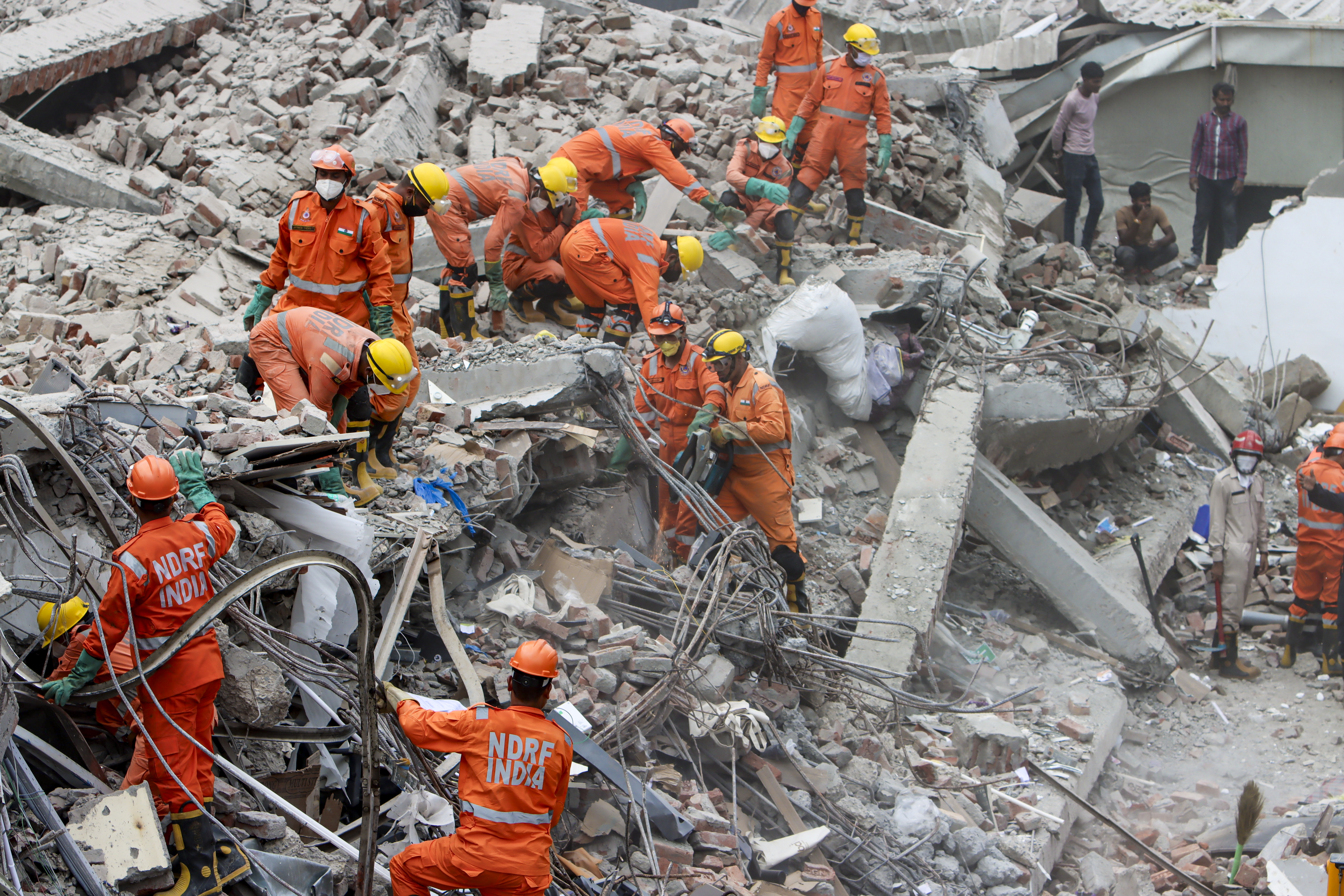 NDRF की टीम ने दो दिन तक रेस्क्यू अभियान चलाया।