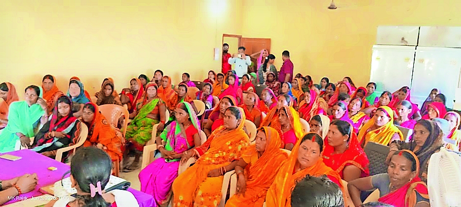 Under the Khet Bachao Abhiyan, awareness was created for using balanced ...