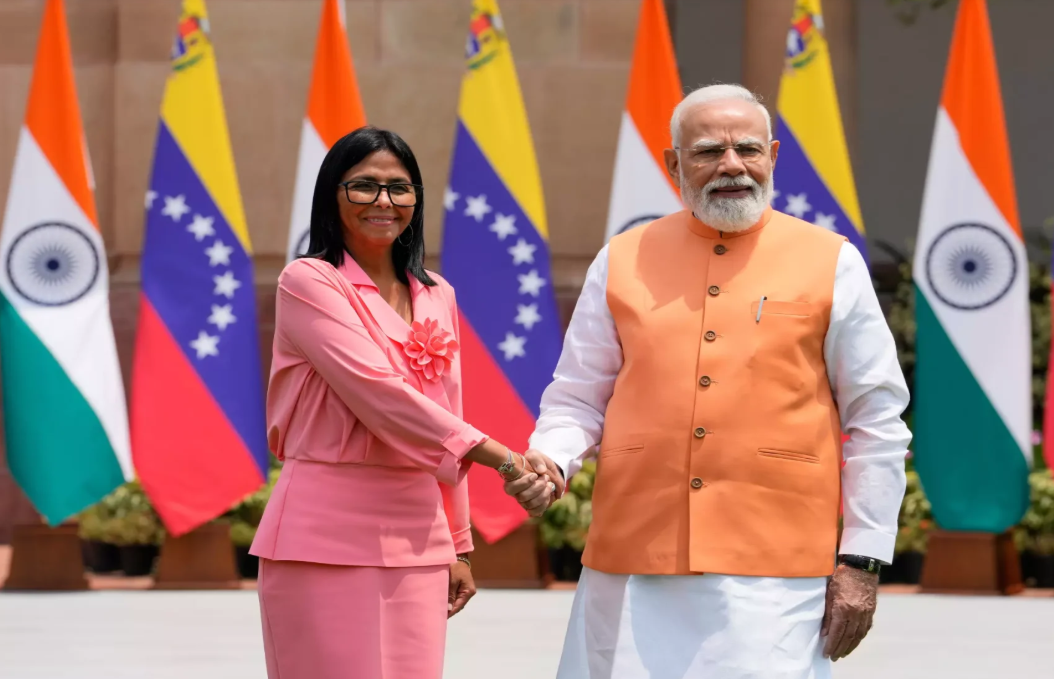 वेनेजुएला की राष्ट्रपति डेल्सी इससे पहले 2025 में एनर्जी मिनिस्टर के तौर पर भारत आ चुकी हैं।