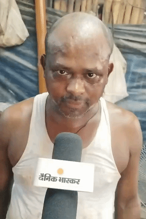 भूलन ने बताया कि उन्होंने पहली बार 54 का किलो का लड्डू बनाया है।