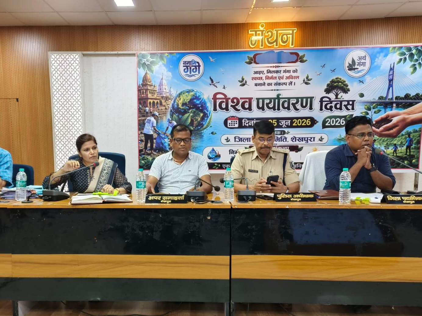 DM-SP ने सड़क सुरक्षा पर की बैठक।