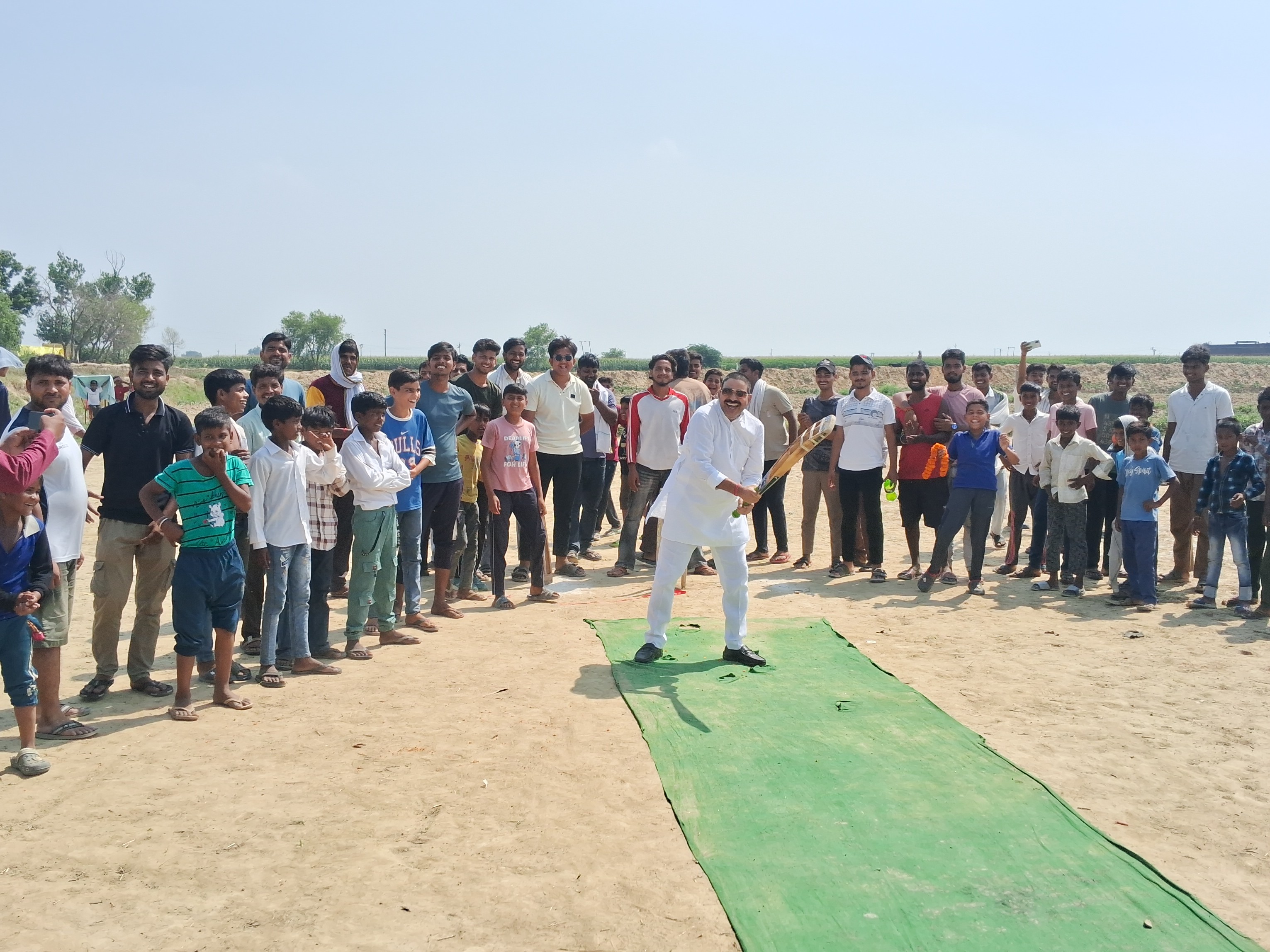 Bilsi Pindol Cricket Tournament Inaugurated By Sarvesh Yadav