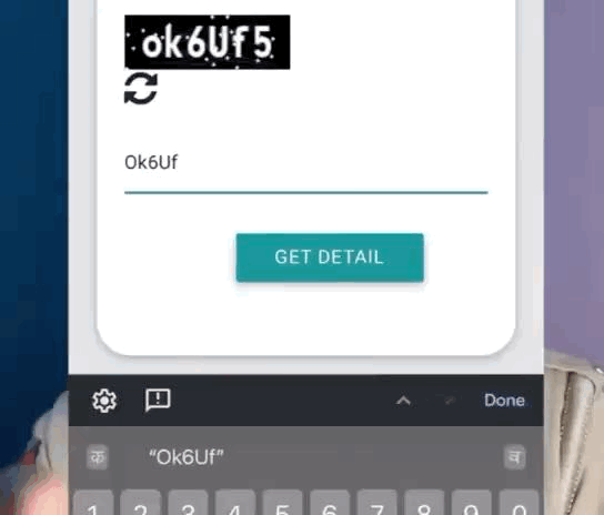 नीचे दिया गया कैप्चा (Captcha) कोड भरें और Get Detail पर क्लिक करें। स्टेटस चेक करें आपके वाहन का असली स्टेटस स्क्रीन पर आ जाएगा कि चालान कटा है या नहीं।