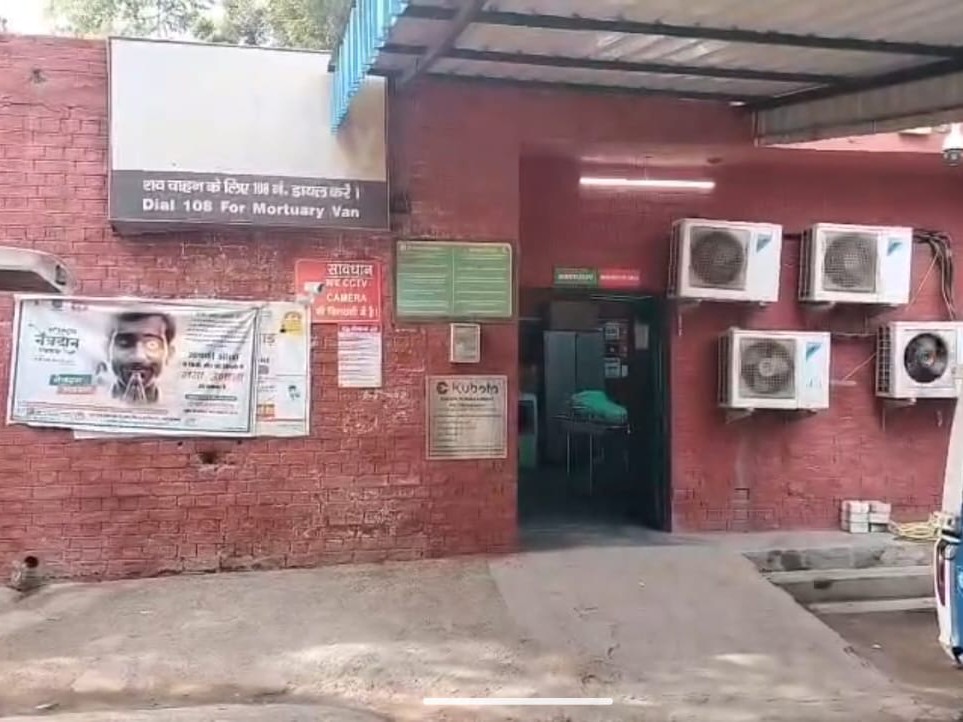 सिविल अस्पताल की मोर्चरी।