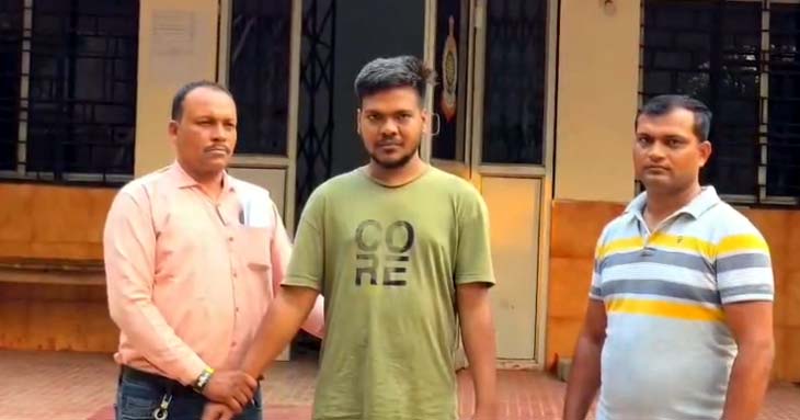 साइबर पुलिस ने आरोपी को गिरफ्तार कर लिया है।