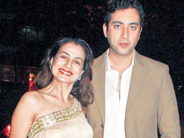 Ameesha Patel with Kanav Puri.