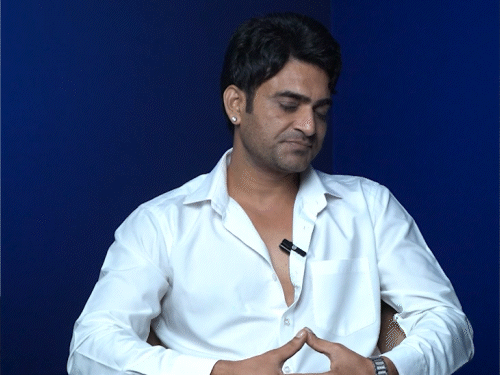 Sonu Mishra was playing the lead role in the film 'Black Deer'. - Dainik Bhaskar