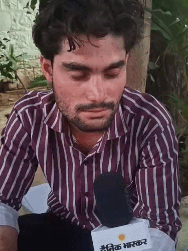 SMS हॉस्पिटल की मॉर्च्युरी में बिलाल और आजीम के छोटे भाई राशिद खान।