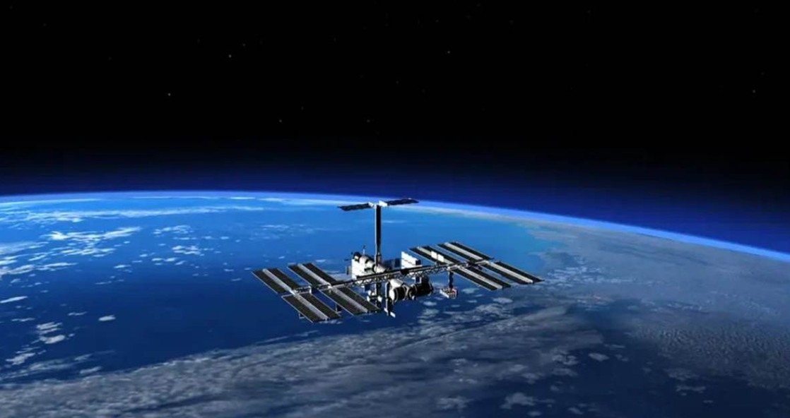 The ISS is a space lab in space the size of a football field.