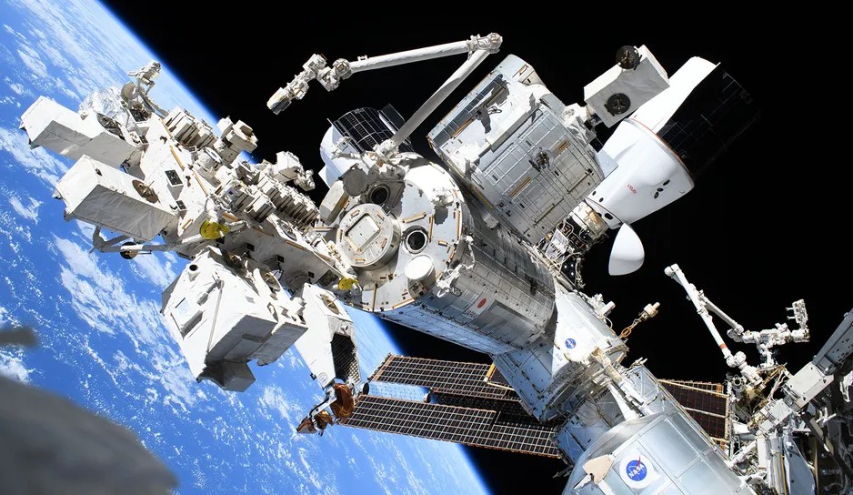 The largest man-made structure ever built in space.