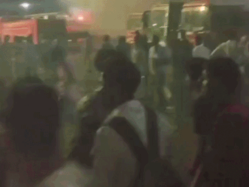 Meerut Bhaisali Depot Bus Fire | Midnight Accident Driver Escapes