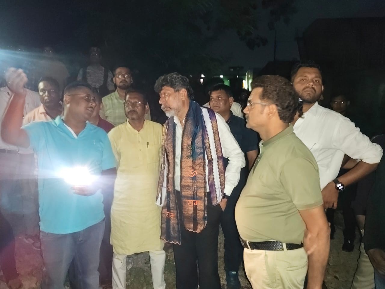 जगदलपुर विधायक किरण सिंह देव भी मौके पर पहुंचे।