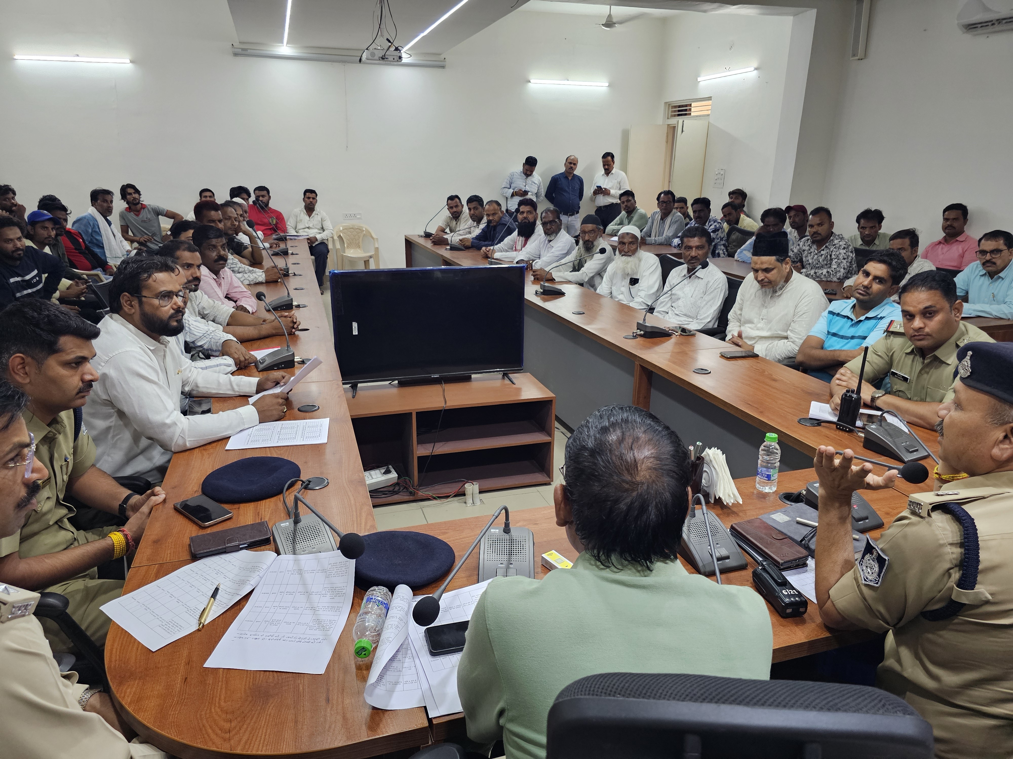 Mandsaur Moharram Security Focus | Drone Surveillance Control Room Meeting