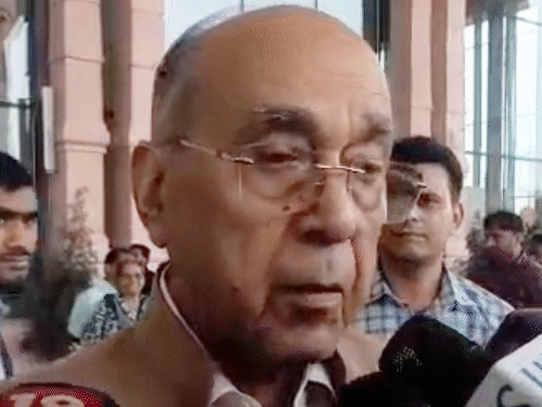 नृपेंद्र मिश्रा ने कहा कि मैं निर्माण के बारे में जानकारी करने आया हूं।