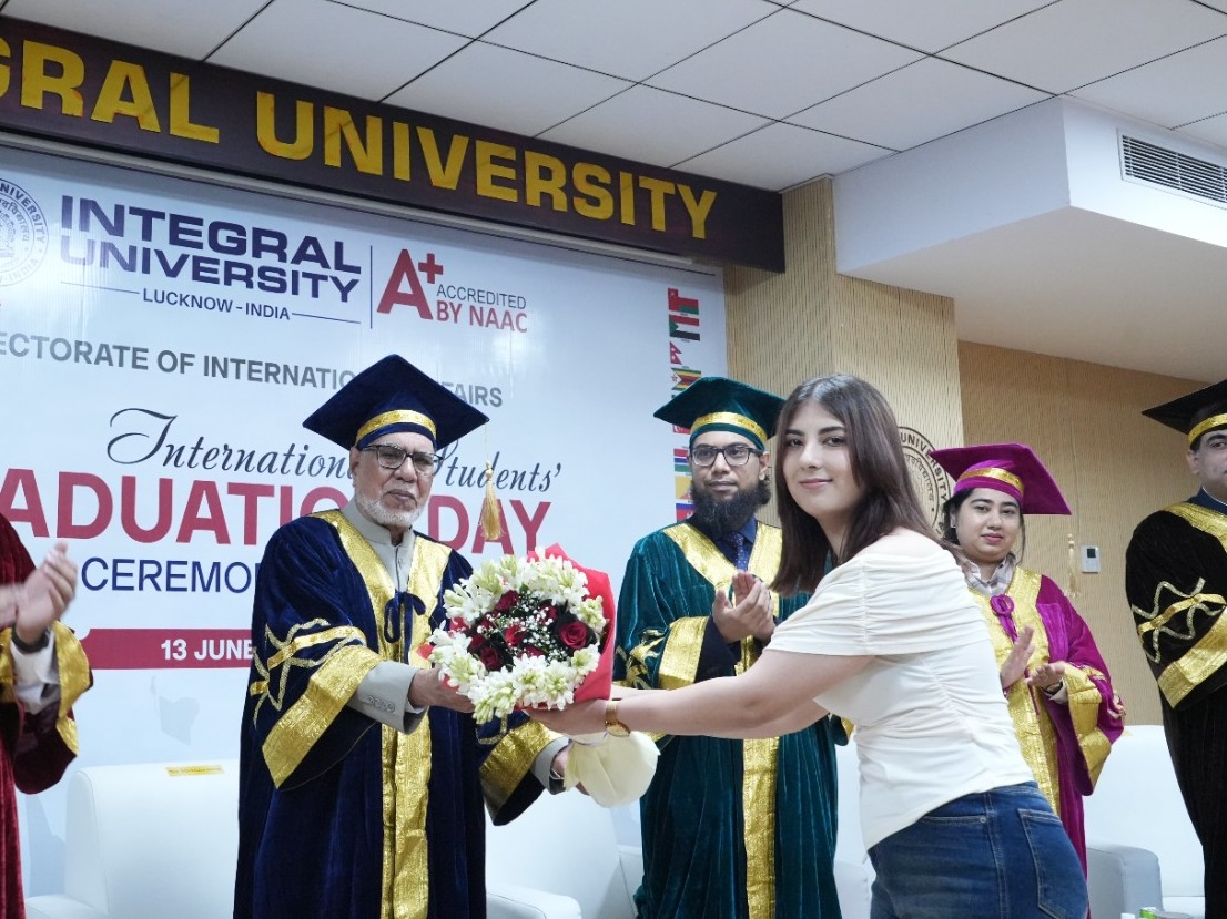 Integral University Graduation 2026: 124 Intl Students Awarded