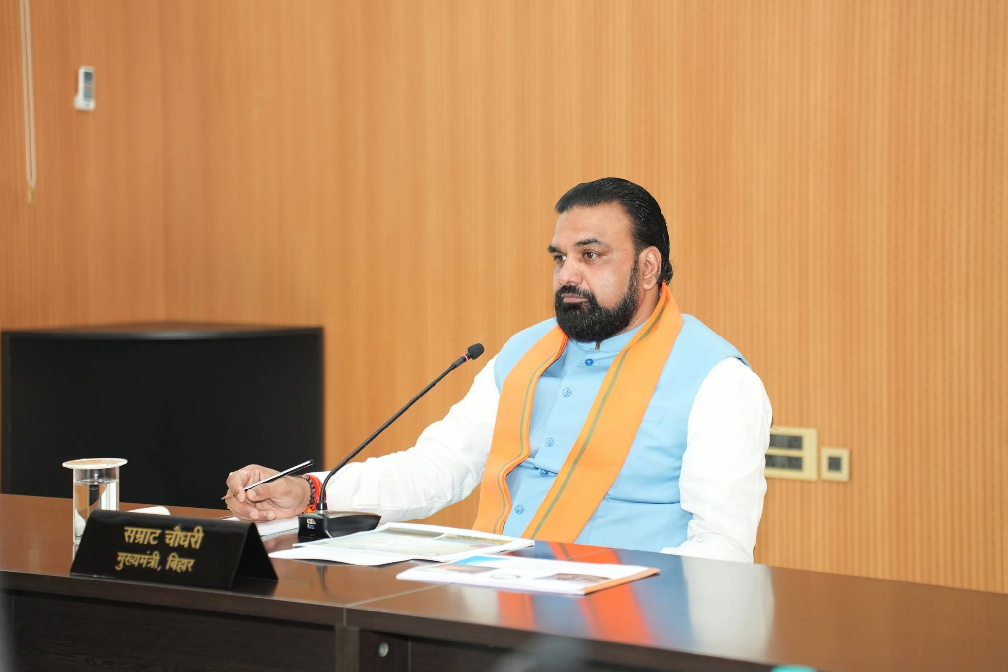 सीएम सम्राट चौधरी आज भोजपुर आएंगे।