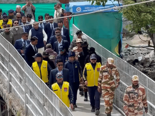 आईटीबीपी ने मुकेश अंबानी को धाम पर सुरक्षा मुहैया कराई.