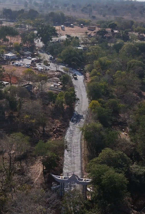 पहले जीआईएस के लिए इंदिरा गांधी राष्ट्रीय मानव संग्रहालय में बहुत काम किया गया था।