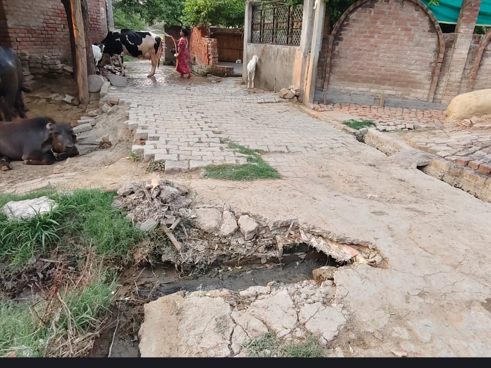 Pasaiypur Kesampur Bridge Broken; Villagers Demand Construction