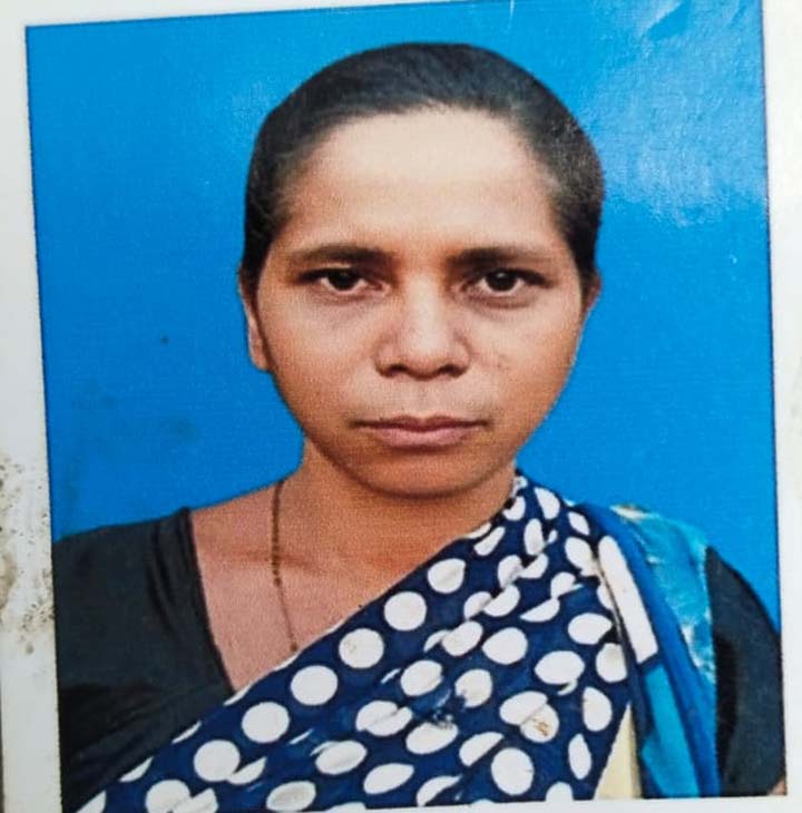 मृतिका मंगरिता एक्का, जिसकी हत्या हुई है।